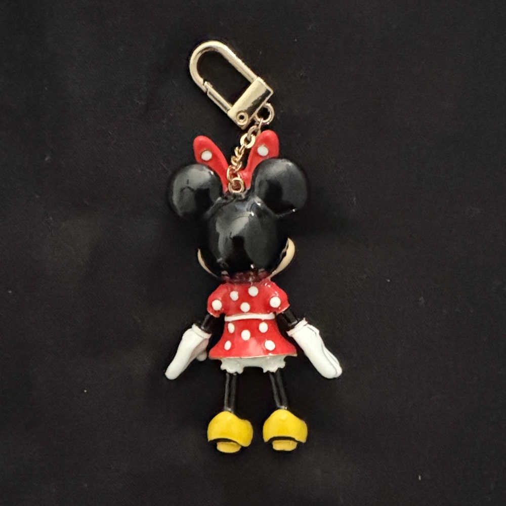 Disney BaubleBar Minnie Mouse Keychain - Picture 4 of 5